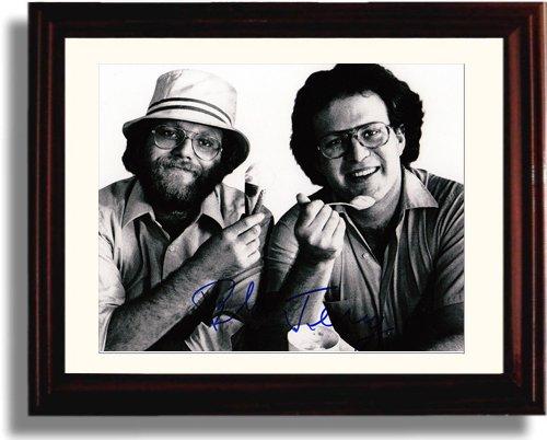 8x10 Framed Ben and Jerry Autograph Promo Print - Ice Cream Inventors Framed Print - History FSP - Framed   