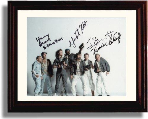 8x10 Framed Cast of Aliens Autograph Promo Print - Aliens Framed Print - Movies FSP - Framed   