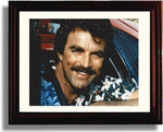 8x10 Framed Tom Selleck Autograph Promo Print Framed Print - Movies FSP - Framed   