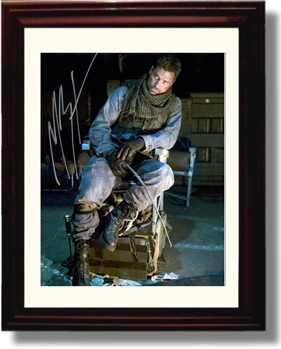 Framed Manu Bennett Autograph Promo Print Framed Print - Movies FSP - Framed   