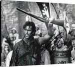 Floating Canvas Wall Art:  Bruce Campbell Autograph Print Floating Canvas - Movies FSP - Floating Canvas   