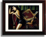 16x20 Framed Rosario Dawson Autograph Promo Print Gallery Print - Television FSP - Gallery Framed   