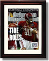 Alabama Crimson Tide 2012 Champions Framed 8x10 A.J. McCarron "Tide Rolls" Autograph Print Framed Print - College Football FSP - Framed   