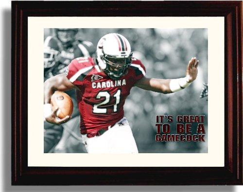Framed 8x10 South Carolina Gamecocks Marcus Lattimore "Great to Be a Gamecock" Photo Framed Print - College Football FSP - Framed   