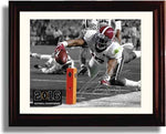 16x20 Gallery Frame Kenyan Drake TD Dive 16x20 Gallery Frame Autograph Promo Print - Amazing Play! Gallery Print - College Football FSP - Gallery Framed   