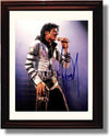 8x10 Framed Michael Jackson Autograph Promo Print Framed Print - Music FSP - Framed   