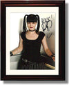 Framed Pauley Perrette Autograph Promo Print - NCIS Framed Print - Television FSP - Framed   