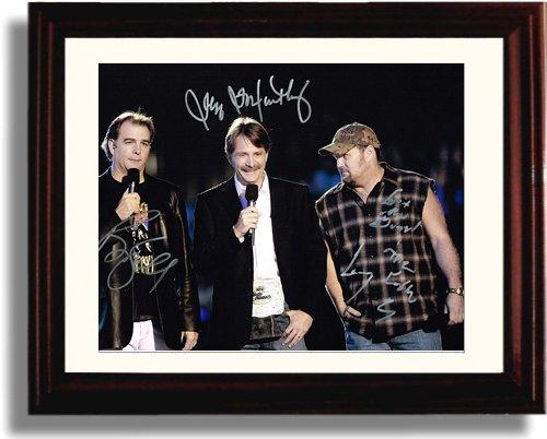 8x10 Framed Larry the Cable Guy and Jeff Foxworthy Autograph Promo Print - Blue Collar Comedy Framed Print - Television FSP - Framed   