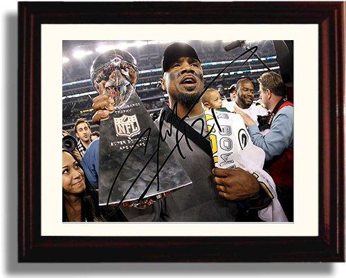 8x10 Framed Charles Woodson - Green Bay Packers Autograph Promo Print Framed Print - Pro Football FSP - Framed   