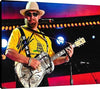 Floating Canvas Wall Art:  Hank Williams Jr Autograph Print Floating Canvas - Music FSP - Floating Canvas   