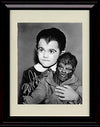 Framed Eddie Munster Autograph Promo Print - Butch Patrick - The Munsters Framed Print - Television FSP - Framed   