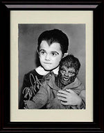 Framed Eddie Munster Autograph Promo Print - Butch Patrick - The Munsters Framed Print - Television FSP - Framed   