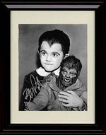 8x10 Framed Eddie Munster Autograph Promo Print - Butch Patrick - The Munsters Framed Print - Television FSP - Framed   