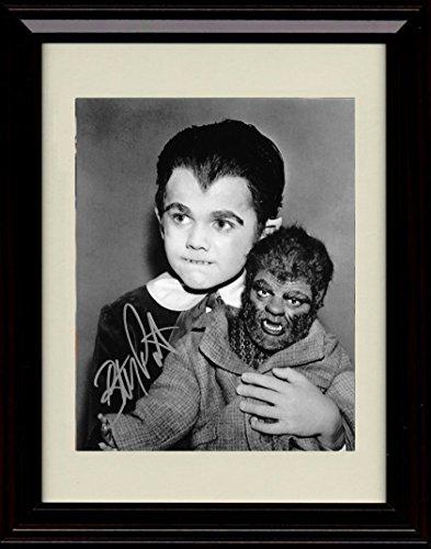 Framed Eddie Munster Autograph Promo Print - Butch Patrick - The Munsters Framed Print - Television FSP - Framed   
