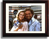 8x10 Framed Michael Douglas and Kathleen Turner Autograph Promo Print Framed Print - Movies FSP - Framed   