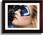 8x10 Framed Alicia Silverstone Autograph Promo Print - Batgirl Closeup Framed Print - Movies FSP - Framed   