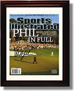 Framed Phil Mickelson "Phil in Full" Masters Champ SI Autograph Promo Print Framed Print - Golf FSP - Framed   