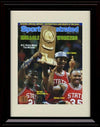 16x20 Framed "Miracle Workers" SI Autograph Promo Print - NC State - 5/11/1983 Gallery Print - College Basketball FSP - Gallery Framed   