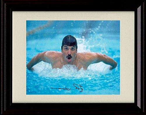 Framed Mark Spitz Autograph Promo Print - 1972 Olympics Framed Print - Olympics FSP - Framed   