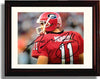 Unframed Georgia Bulldogs Quarterback Aaron Murray Autograph Print Unframed Print - College Football FSP - Unframed   