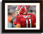 Unframed Georgia Bulldogs Quarterback Aaron Murray Autograph Print Unframed Print - College Football FSP - Unframed   