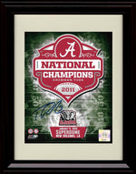 Framed 8x10 2012 National Champions Autograph Promo Print - Alabama Crimson Tide Framed Print - College Football FSP - Framed   