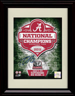 Unframed 2012 National Champions Autograph Promo Print - Alabama Crimson Tide Unframed Print - College Football FSP - Unframed   