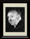 Framed Alfred Hitchcock Autograph Promo Print - Portrait Framed Print - Movies FSP - Framed   