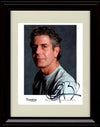 8x10 Framed Anthony Bourdain Autograph Promo Print - Portrait Framed Print - Television FSP - Framed   