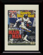 16x20 Framed Anthony Carter - Minnesota Vikings Autograph Promo Print - 1988 Sports Illustrated Cover Main Man Gallery Print - Pro Football FSP - Gallery Framed   