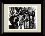 Framed Batman TV Cast Autograph Promo Print - Landscape Framed Print - Movies FSP - Framed   