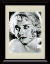 8x10 Framed Bette Davis Autograph Promo Print - Close Up Framed Print - Movies FSP - Framed   