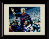 8x10 Framed Bill Parcells - New York Giants Autograph Promo Print - Shoulder Celebration Framed Print - Pro Football FSP - Framed   