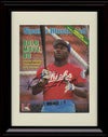 Framed 8x10 Bo Jackson - Sports Illustrated Cover Bold Move, Bo - Memphis Chicks Autograph Replica Print Framed Print - Baseball FSP - Framed   