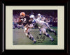 16x20 Framed Bob Lilly - Cleveland Browns Autograph Promo Print - Running The Ball Signed HOF 80 Gallery Print - Pro Football FSP - Gallery Framed   