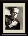 8x10 Framed Boris Karloff Autograph Promo Print - Frankenstein Framed Print - Movies FSP - Framed   