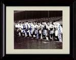 Framed 8x10 Bronx Bombers - Black And White - New York Yankees Autograph Replica Print Framed Print - Baseball FSP - Framed   