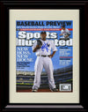Framed 8x10 CC Sabathia - 2009 Sports Illustrated Baseball Preview - New York Yankees Autograph Replica Print Framed Print - Baseball FSP - Framed   