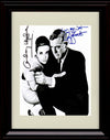 8x10 Framed Cary Grant and Audrey Hepburn Autograph Promo Print - With Gun Framed Print - Movies FSP - Framed   