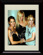 Unframed Charlie's Angels Autograph Promo Print - Barrymore And Diaz Unframed Print - Movies FSP - Unframed   