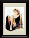 8x10 Framed Charlize Theron Autograph Promo Print - Black Dress Framed Print - Movies FSP - Framed   
