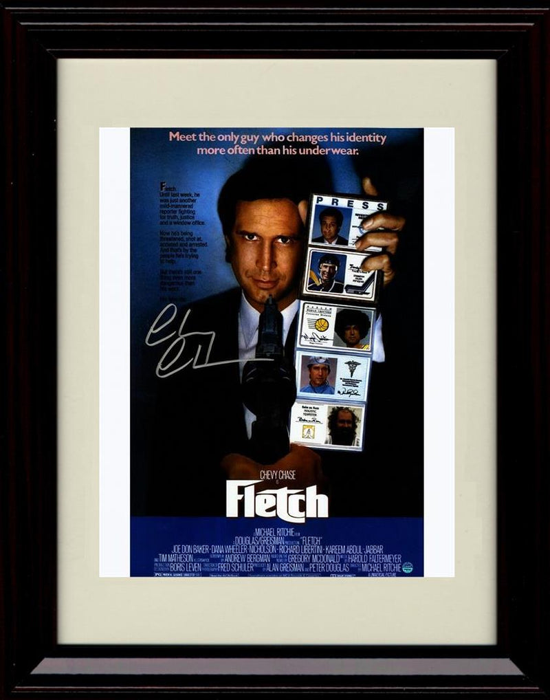 Unframed Chevy Chase Autograph Promo Print - Fletch Movie Poster Unframed Print - Movies FSP - Unframed   