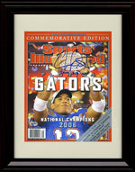 Unframed Chris Leak Autograph Promo Print - Florida Gators- National Champions Sports Illustrated Unframed Print - College Football FSP - Unframed   
