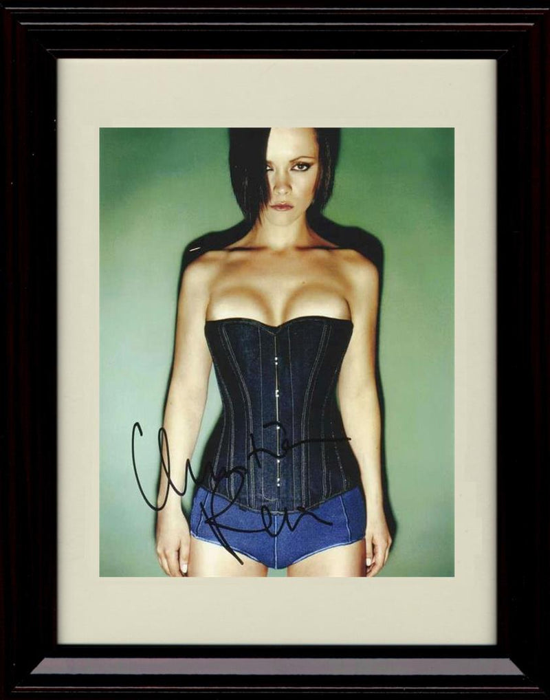 Unframed Chrisitina Ricci Autograph Promo Print - Blue Jean Outfit Unframed Print - Movies FSP - Unframed   