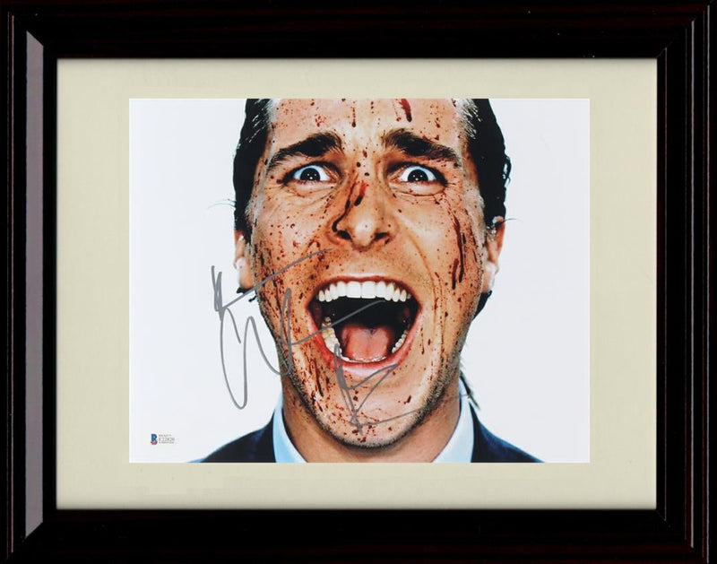 Unframed Christian Bale Autograph Promo Print - American Psycho Unframed Print - Movies FSP - Unframed   