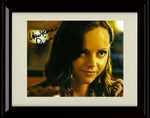 8x10 Framed Christina Ricci Autograph Promo Print - Close Up Framed Print - Movies FSP - Framed   
