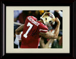 16x20 Framed Colin Kaepernick - San Francisco 49ers Autograph Promo Print - Bicep Pose Gallery Print - Pro Football FSP - Gallery Framed   