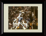 Unframed Cornelius Bennett - Buffalo Bills Autograph Promo Print - The Leap Unframed Print - Pro Football FSP - Unframed   