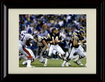 16x20 Framed Dan Fouts - San Diego Chargers Autograph Promo Print - Passing - HoF 93 Gallery Print - Pro Football FSP - Gallery Framed   
