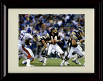 8x10 Framed Dan Fouts - San Diego Chargers Autograph Promo Print - Passing - HoF 93 Framed Print - Pro Football FSP - Framed   